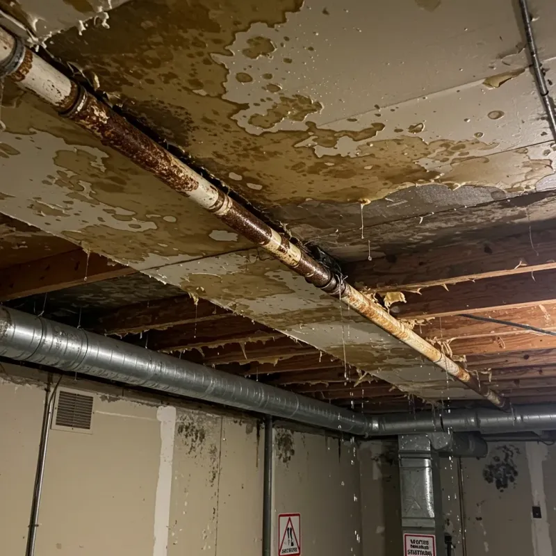 Ceiling Water Damage Repair in South Barre, VT