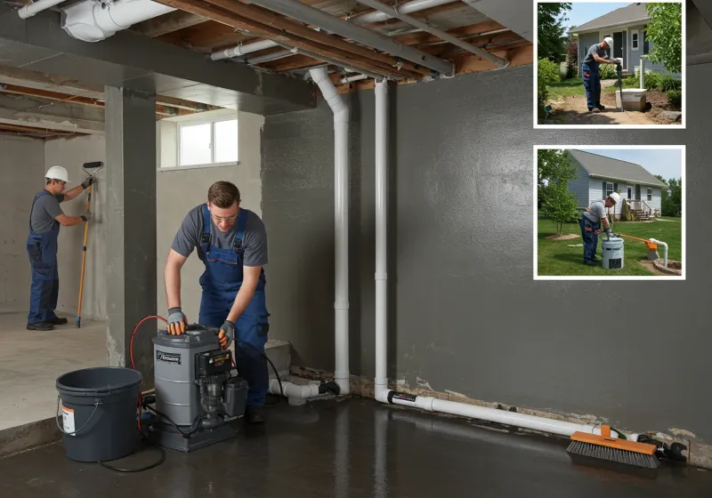 Basement Waterproofing and Flood Prevention process in South Barre, VT